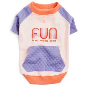 Dog Sweatshirt: Fun Is My Middle Name, XL